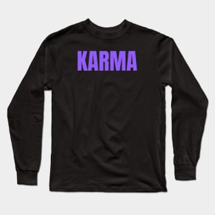 KARMA Long Sleeve T-Shirt